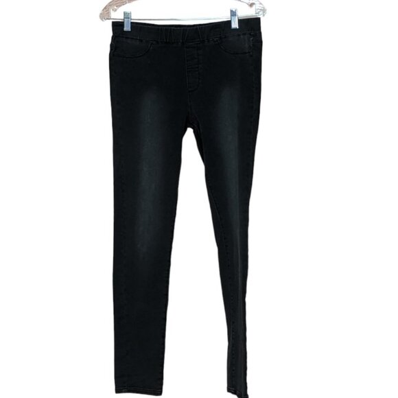 Fire Los Angeles Denim - FIRE LOS ANGELES Cotton Blend Skinny Jeans Black Size Large